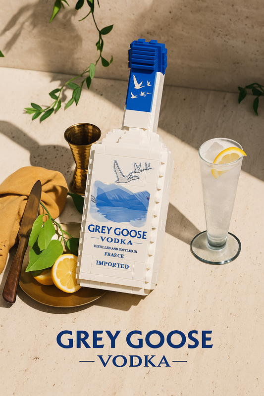 Grey Goose Vodka brick bottle