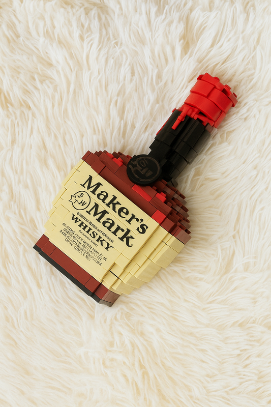Maker's mark brick bottle