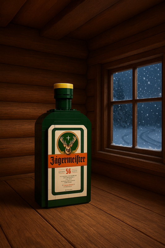 Jägermeister brick bottle